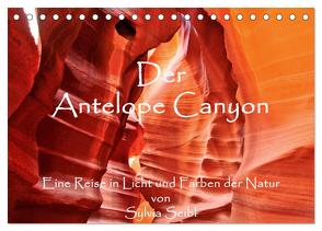 Der Antelope Canyon (Tischkalender 2024 DIN A5 quer), CALVENDO Monatskalender von by Sylvia Seibl,  CrystalLights