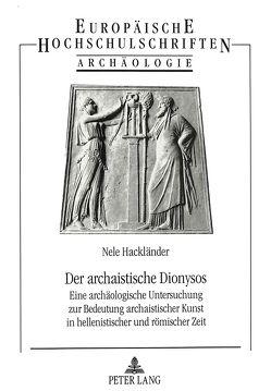Der archaistische Dionysos von Hackländer,  Nele