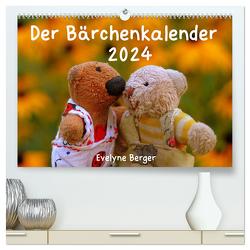 Der Bärchenkalender 2024 (hochwertiger Premium Wandkalender 2024 DIN A2 quer), Kunstdruck in Hochglanz von Berger,  Evelyne