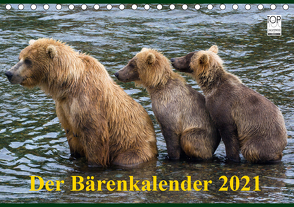 Der Bärenkalender 2021 (Tischkalender 2021 DIN A5 quer) von Steinwald,  Max
