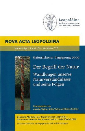 Der Begriff der Natur von Parthier,  Benno, Wobus,  Anna M., Wobus,  Ulrich