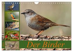 Der Birder (Wandkalender 2024 DIN A4 quer), CALVENDO Monatskalender von Bucher,  Leo