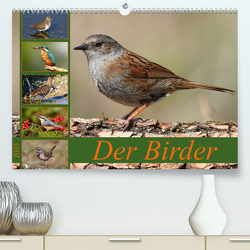 Der BirderAT-Version (Premium, hochwertiger DIN A2 Wandkalender 2023, Kunstdruck in Hochglanz) von Bucher,  Leo
