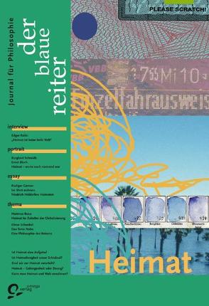 Der Blaue Reiter. Journal für Philosophie / Heimat von Giel,  Klaus, Obermeier,  Otto P, Reusch,  Siegfried, Schmidt,  Burghart, Simons,  Luzia, Türcke,  Christoph