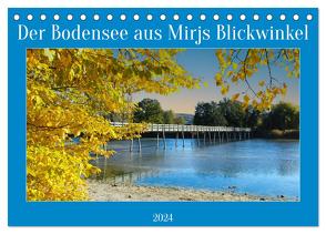 Der Bodensee aus Mirjs Blickwinkel (Tischkalender 2024 DIN A5 quer), CALVENDO Monatskalender von Geggier,  Mirjam