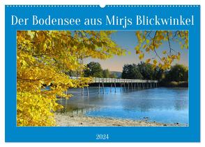 Der Bodensee aus Mirjs Blickwinkel (Wandkalender 2024 DIN A2 quer), CALVENDO Monatskalender von Geggier,  Mirjam