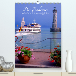 Der Bodensee mit seinen Sehenswürdigkeiten (Premium, hochwertiger DIN A2 Wandkalender 2023, Kunstdruck in Hochglanz) von Reupert,  Lothar