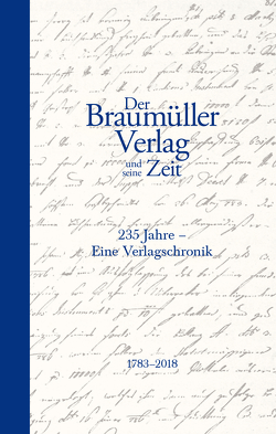 Der Braumüller Verlag und seine Zeit von Schuchter,  Bernd
