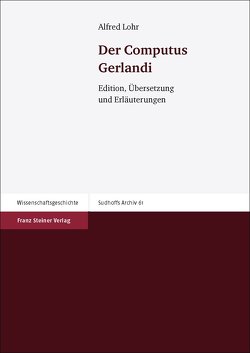 Der Computus Gerlandi von Lohr,  Alfred