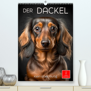 Der Dackel – klein aber mutig (hochwertiger Premium Wandkalender 2024 DIN A2 hoch), Kunstdruck in Hochglanz von Roder,  Peter