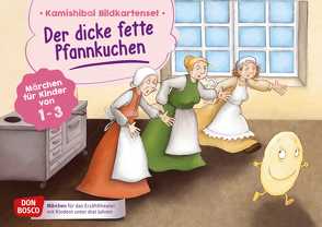 Der dicke fette Pfannkuchen. Kamishibai Bildkartenset. von Bohnstedt,  Antje, Klement,  Simone
