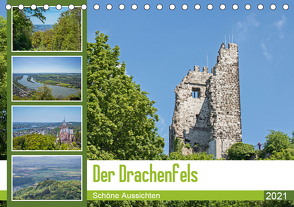 Der Drachenfels – Schöne Aussichten (Tischkalender 2021 DIN A5 quer) von Leonhardy,  Thomas