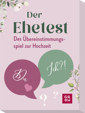 Der Ehetest von Groh Verlag