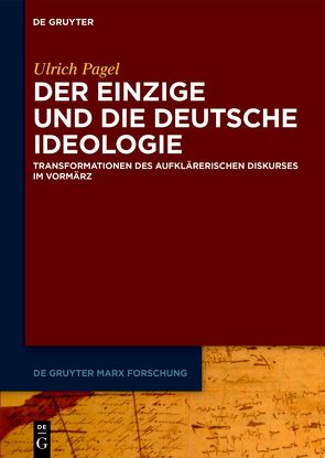 Der Einzige und die Deutsche Ideologie von Pagel,  Ulrich