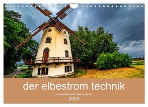 der elbestrom technik (Wandkalender 2024 DIN A4 quer), CALVENDO Monatskalender von Sennewald,  Steffen