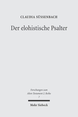 Der elohistische Psalter von Süssenbach,  Claudia