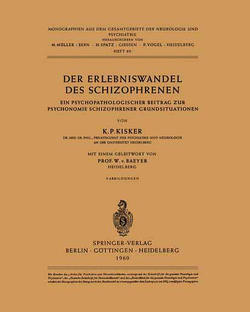Der Erlebniswandel des Schizophrenen von Baeyer,  W. v., Kisker,  K.P.