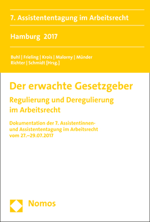 Der erwachte Gesetzgeber von Buhl,  Samir, Frieling,  Tino, Krois,  Christopher, Malorny,  Friederike, Münder,  Matthias, Richter,  Barbara, Schmidt,  Laura