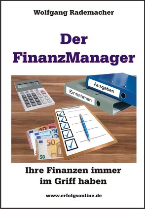 Der FinanzManager von Rademacher,  Wolfgang