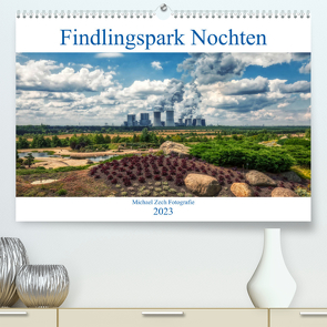 Der Findlingspark in der Lausitz (Premium, hochwertiger DIN A2 Wandkalender 2023, Kunstdruck in Hochglanz) von Zech Fotografie,  Michael