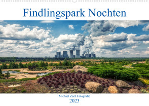 Der Findlingspark in der Lausitz (Wandkalender 2023 DIN A2 quer) von Zech Fotografie,  Michael