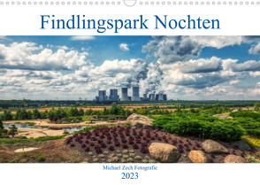 Der Findlingspark in der Lausitz (Wandkalender 2023 DIN A3 quer) von Zech Fotografie,  Michael