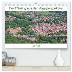 Der Fläming aus der Vogelperspektive (hochwertiger Premium Wandkalender 2024 DIN A2 quer), Kunstdruck in Hochglanz von Hagen,  Mario