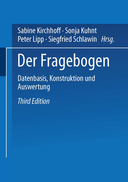 Der Fragebogen von Kirchhoff,  Sabine, Kuhnt,  Sonja, Lipp,  Peter, Schlawin,  Siegfried