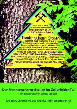 Der Frankenscharrn-Stollen im Zellerfelder Tal von Bock,  Jan, Falland,  Christian
