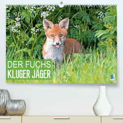 Der Fuchs: Kluger Jäger (Premium, hochwertiger DIN A2 Wandkalender 2023, Kunstdruck in Hochglanz) von CALVENDO