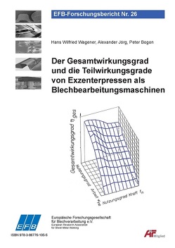 Der Gesamtwirkungsgrad und die Teilwirkungsgrade von Exzenterpressen als Blechbearbeitungsmaschinen von Bogon,  Peter, Jörg,  Alexander, Wagener,  Hans Wilfired