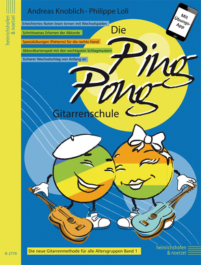 Die Ping Pong-Gitarrenschule von Knoblich,  Andreas