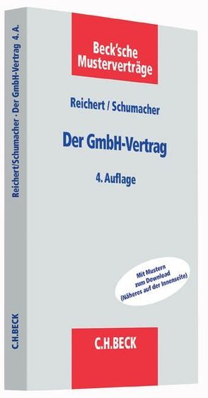 Der GmbH-Vertrag von Reichert,  Jochem, Schumacher,  Florian