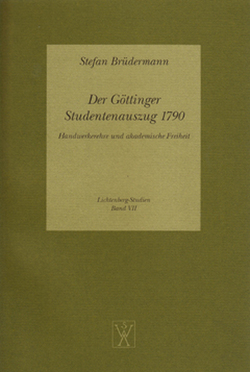 Der Göttinger Studentenauszug 1790 von Brüdermann,  Stefan, Joost,  Ulrich