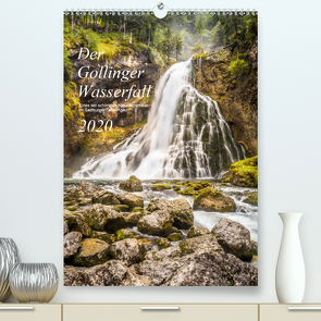 Der Gollinger Wasserfall (Premium, hochwertiger DIN A2 Wandkalender 2020, Kunstdruck in Hochglanz) von Reicher,  Thomas