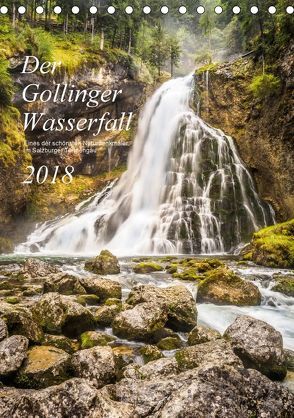 Der Gollinger Wasserfall (Tischkalender 2018 DIN A5 hoch) von Reicher,  Thomas