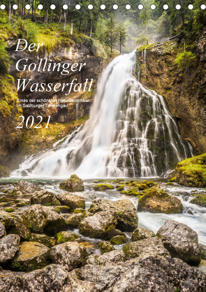 Der Gollinger Wasserfall (Tischkalender 2021 DIN A5 hoch) von Reicher,  Thomas