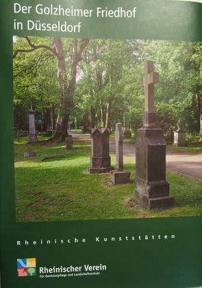 Der Golzheimer Friedhof in Düsseldorf von Lange,  Claus, Wiemer,  Karl Peter, Zacher,  Inge