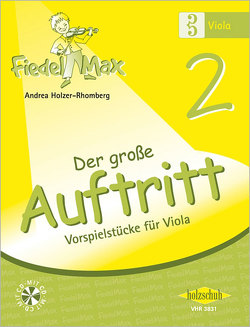Der große Auftritt 2 Viola (mit CD) von Holzer-Rhomberg,  Andrea