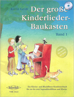 Der große Kinderlieder-Baukasten, Band 1 (mit CD) von Groß,  Karin