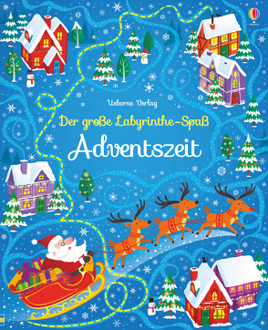 Der große Labyrinthe-Spaß: Adventszeit von Smith,  Sam