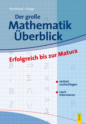 Der große Mathematik-Überblick von Bernhard,  Martin, Kopp,  Günther