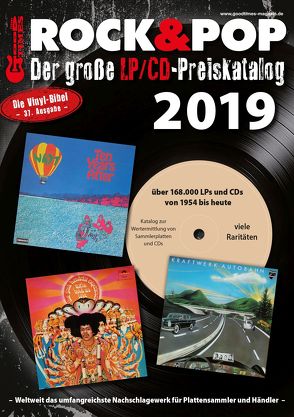 Der große Rock & Pop LP/CD Preiskatalog 2019 von Leibfried,  Fabian, Reichold,  Martin