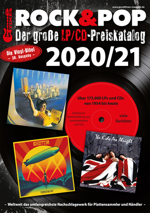 Der große Rock & Pop LP/CD Preiskatalog 2020/21 von Leibfried,  Fabian, Reichold,  Martin