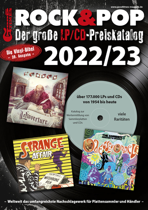 Der große Rock & Pop LP/CD Preiskatalog 2022/23 von Leibfried,  Fabian, Reichold,  Martin