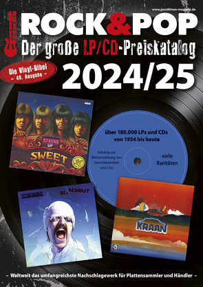 Der große Rock & Pop LP/CD Preiskatalog 2024/25 von Leibfried,  Fabian, Reichold,  Martin