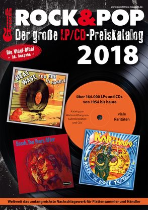 Der große Rock & Pop LP/CD Preiskatalog 2018 von Leibfried,  Fabian, Reichold,  Martin
