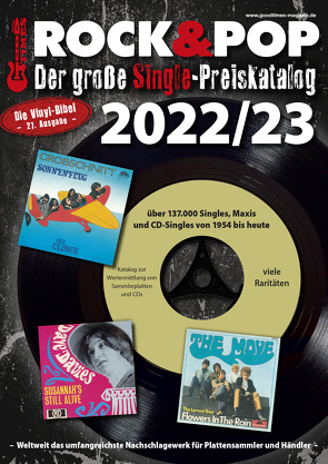 Der große Rock & Pop Single Preiskatalog 2022/23 von Leibfried,  Fabian, Reichold,  Martin
