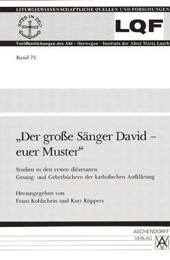 Der grosse Sänger David – euer Muster von Kohlschein,  Franz, Küppers,  Kurt