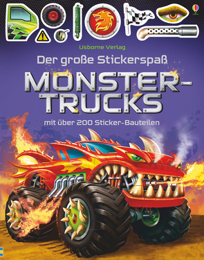 Der große Stickerspaß: Monstertrucks von Studios,  Gong, Tudhope,  Simon